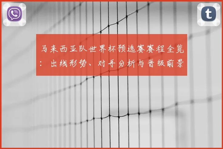 马来西亚队世界杯预选赛赛程全览：出线形势、对手分析与晋级前景解读